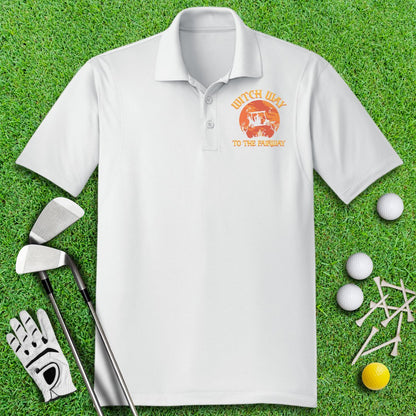 Witch Way To The Fairway Polo Shirt - TeeHee Golf Gear