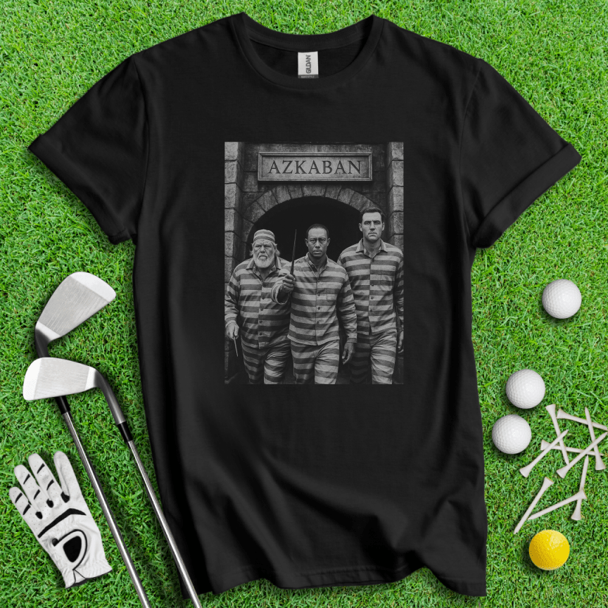 Wizard Mugshot T-shirt - TeeHee Golf Gear