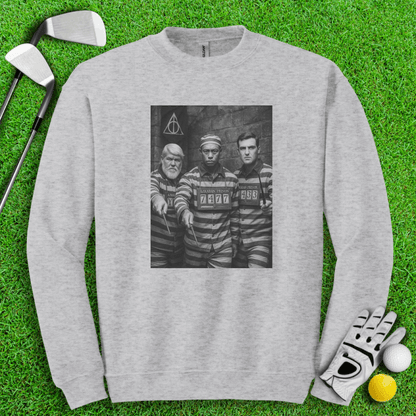 Wizard Mugshot1 Crewneck - TeeHee Golf Gear