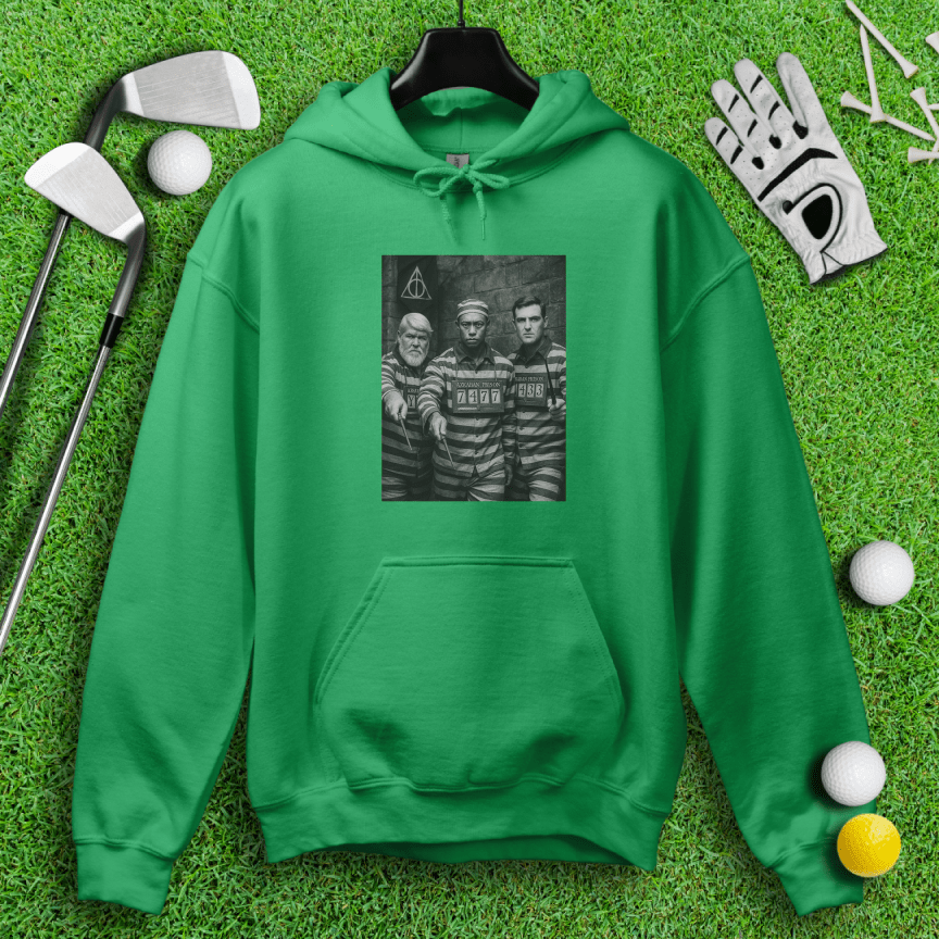 Wizard Mugshot1 Hoodie - TeeHee Golf Gear