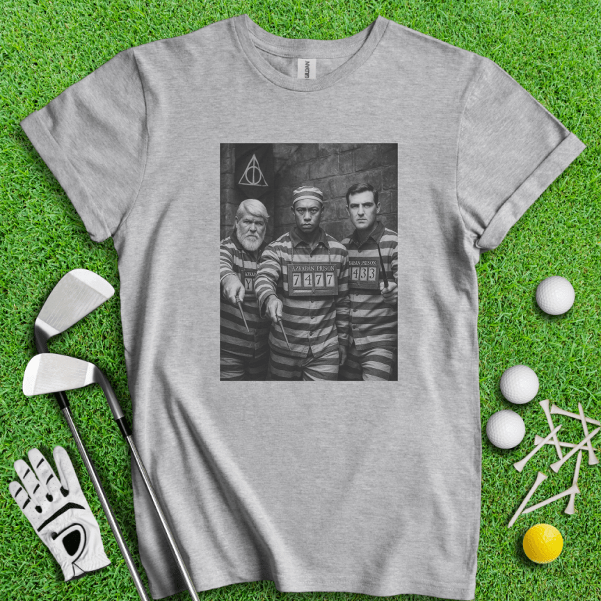 Wizard Mugshot1 T-shirt - TeeHee Golf Gear