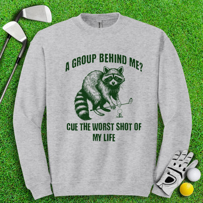 Worst Shot Of My Life Crewneck - TeeHee Golf Gear