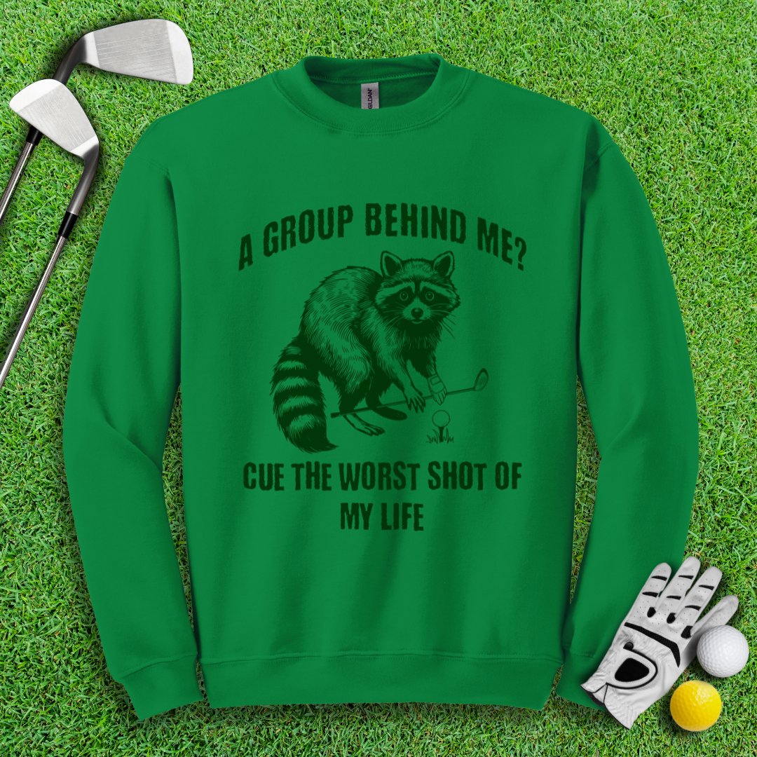 Worst Shot Of My Life Crewneck - TeeHee Golf Gear