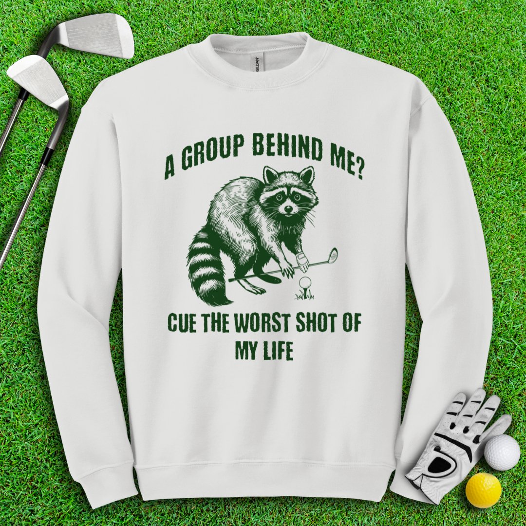 Worst Shot Of My Life Crewneck - TeeHee Golf Gear