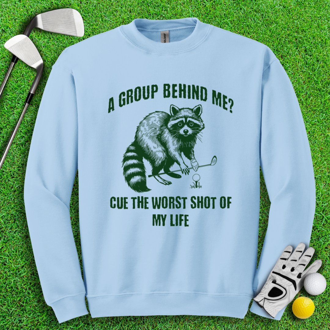 Worst Shot Of My Life Crewneck - TeeHee Golf Gear