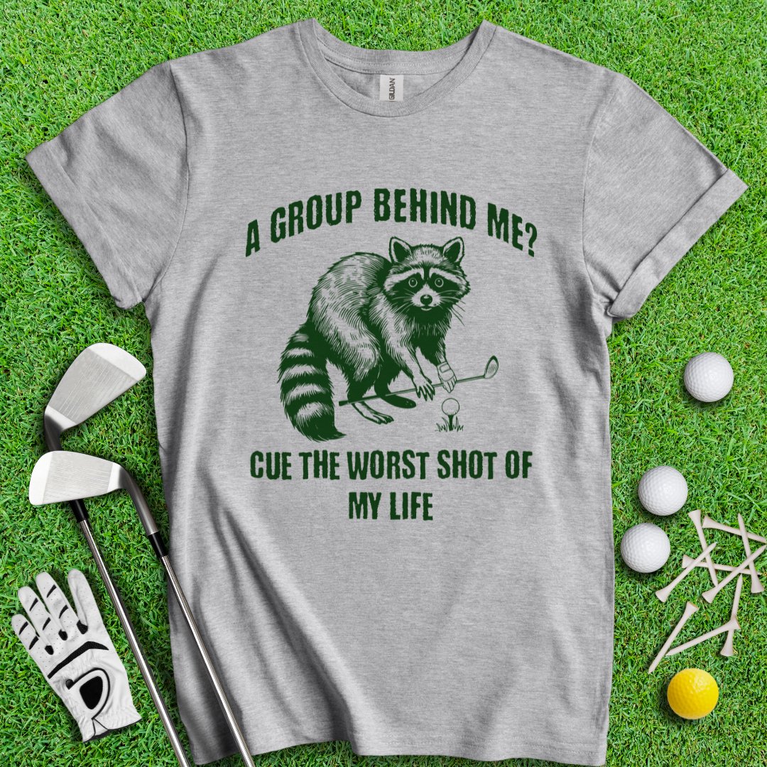 Worst Shot Of My Life T-shirt - TeeHee Golf Gear