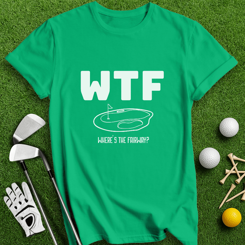 WTF T-Shirt - TeeHee Golf Gear
