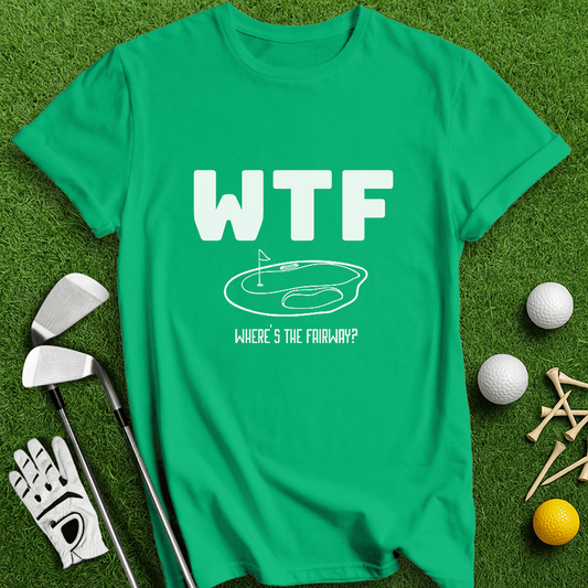 WTF T-Shirt - TeeHee Golf Gear
