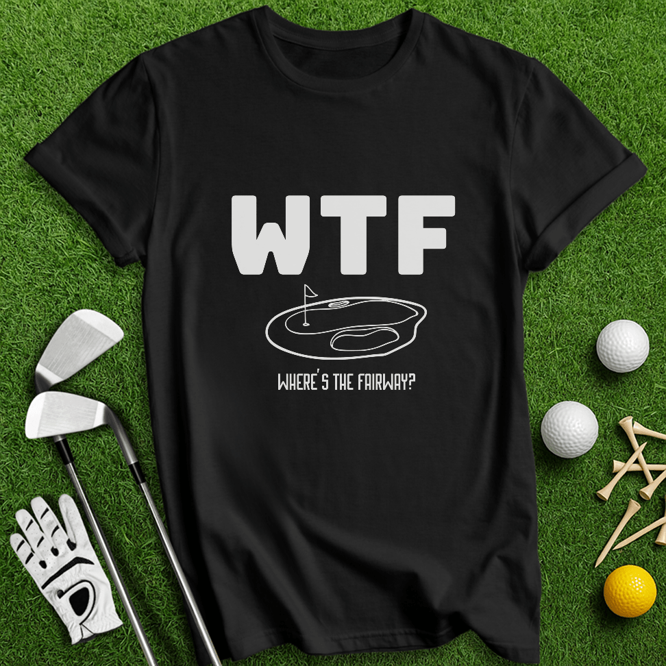 WTF T-Shirt - TeeHee Golf Gear