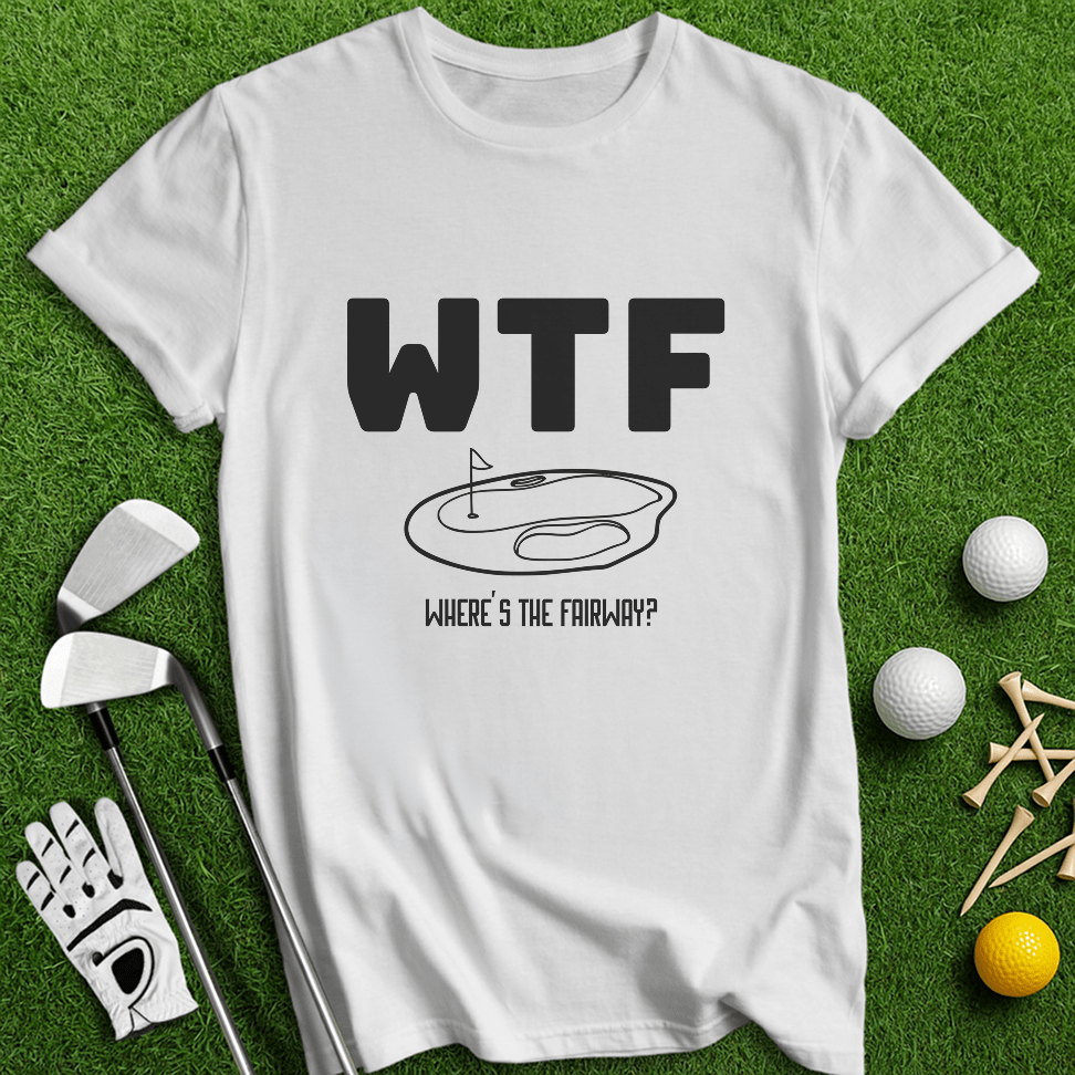 WTF T-Shirt - TeeHee Golf Gear