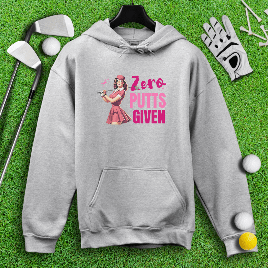 Zero Putts Given Hoodie - TeeHee Golf Gear